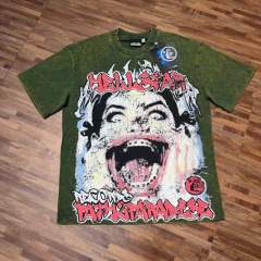 Screaming Face Faith Star Paradise Graphic T-shirt 2 colors 29033223