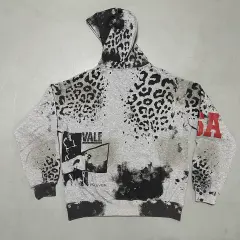 Vale Forever Valley Cheetah Camo Washed Zip-Up Hoodie