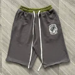 Saint Vanity Embroidered Zip-Up Hoodie and Shorts Set