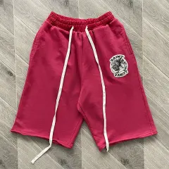 Saint Vanity Embroidered Zip-Up Hoodie and Shorts Set