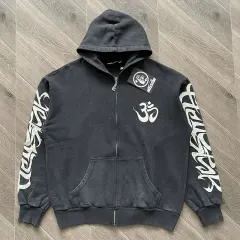 Hellstar American Street Washed Distressed Hoodie