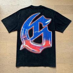 Godspeed Global Convertible Car Sunset Highway Graphic Tee | Black Vintage Oversized Fit