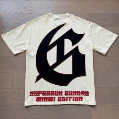 Godspeed Global Exploded Disassembled Supercar Blueprint Graphic Tee | Cream Vintage Oversized Fit