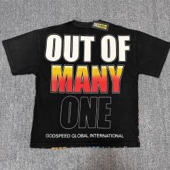 Godspeed Global Zombie Statue Of Liberty Graphic Tee | Black Vintage Oversized Fit