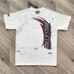 High Quality Hellstar European Graffiti Graphic T-Shirt