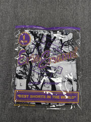 1:1 Top Qualtiy Eric Emanuel White Tree Branch Allover Print EE Logo Mesh Shorts
