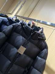 1:1 quality version Classic Plaid-Lined Hooded Quilted Casual Zip-Up Down Jacket 2 colors 29481390