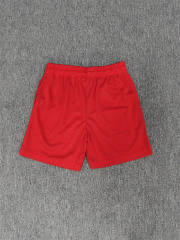 1:1 Top Qualtiy Eric Emanuel Red I Love NY EE Logo Mesh Shorts