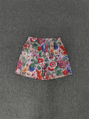 1:1 Top Qualtiy Eric Emanuel Pink Vintage Floral Bouquet EE Logo Mesh Shorts