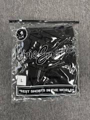 1:1 Top Qualtiy Eric Emanuel Black Eagle Head EE Logo Mesh Shorts