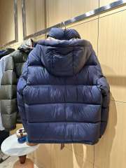 1:1 quality version Classic Plaid-Lined Hooded Quilted Casual Zip-Up Down Jacket 2 colors 29481390