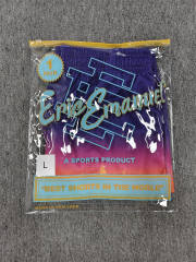 1:1 Top Qualtiy Eric Emanuel Gradient Purple Grim Reaper City Fire EE Logo Mesh Shorts