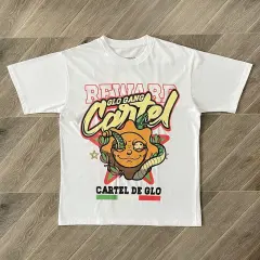 Glo Gang Boyz Smiley Cartoon Cotton T-Shirt