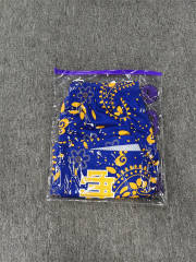 1:1 Top Qualtiy Eric Emanuel Bandana Purple Shorts