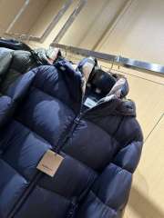 1:1 quality version Classic Plaid-Lined Hooded Quilted Casual Zip-Up Down Jacket 2 colors 29481390