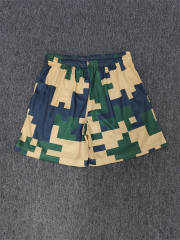 1:1 Top Qualtiy Eric Emanuel Pixel Camo EE Logo Mesh Shorts