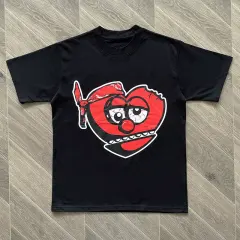 Glo Gang Boyz Worldwide Cartoon Graphic T-Shirt