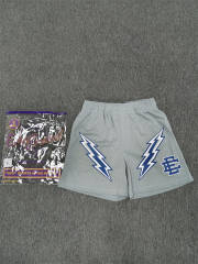 1:1 Top Qualtiy Eric Emanuel Grey Lightning EE Logo Mesh Shorts