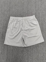 1:1 Top Qualtiy Eric Emanuel Light Grey Solid Mesh Shorts