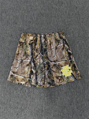 1:1 Top Qualtiy Eric Emanuel Tree Camo EE Logo Mesh Shorts