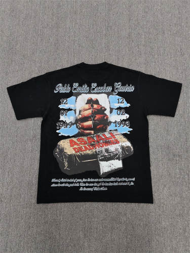 High Quality ASAALI Black Pablo Escobar In Loving Memory Asaali Graphic T-Shirt