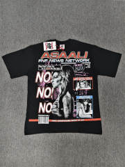 High Quality ASAALI Amy Winehouse News Magazine Asaali Graphic T-Shirt