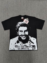 High Quality ASAALI Black Monochrome Portrait Asaali Jean Co T-Shirt