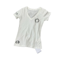 1:1 quality version 27928559 V-Neck Printed Tee 2 colors for girls