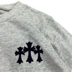 1:1 quality version 28114060 Flocked Long Sleeve T-Shirt 2 colors for girls