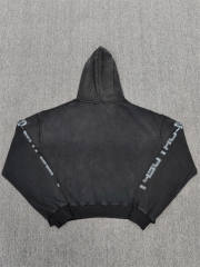 1:1 Quality Vale Forever Black Contrast Stripe Hoodie