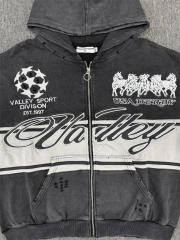 1:1 Quality Vale Forever Vale Forever Valley Sport Division USA Derby Vintage Zip Up