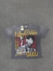 High Quality Vale Forever Gray Vintage Washed T-Shirt