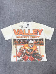 High Quality Vale Forever Valley Sport Dept Vintage Ice Hockey T-Shirt