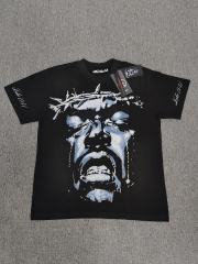 1:1 Hellstar NFC SCAN Hellstar Crown of Thorns Portrait Graphic T-Shirt