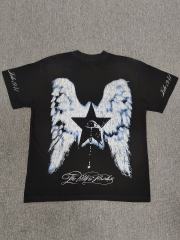 1:1 Hellstar NFC SCAN Hellstar Crown of Thorns Portrait Graphic T-Shirt