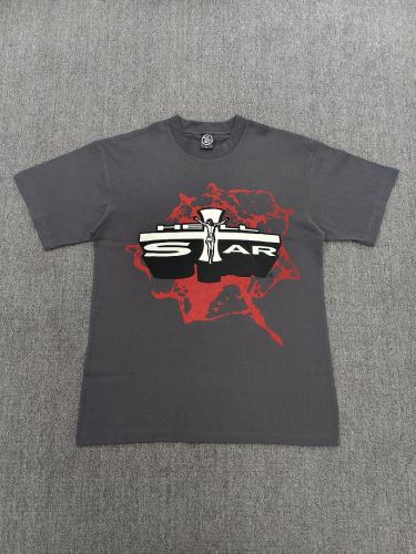 1:1 Hellstar NFC SCAN Hellstar Black Paradise Tour T-Shirt