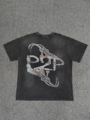 1:1 Hellstar NFC SCAN Hellstar Glory Doll Vintage Washed Graphic T-Shirt