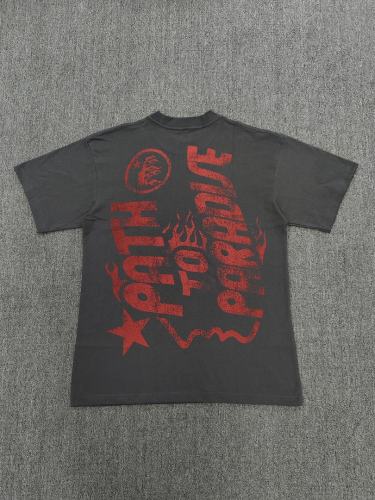 1:1 Hellstar NFC SCAN Hellstar Black Paradise Tour T-Shirt