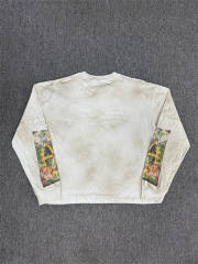 Vale Forever Distressed Vintage Cartoon Comic Graphic Long Sleeve T-Shirt
