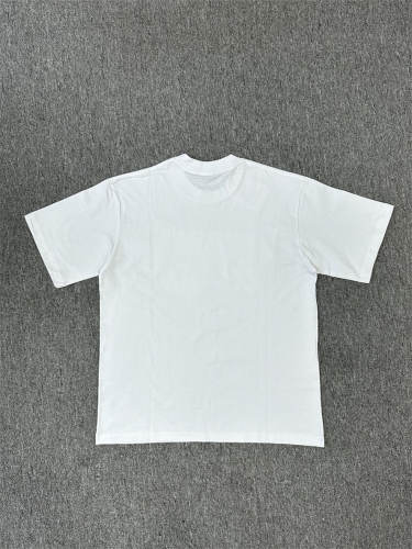 High Quality ASAALI White Sunset Photo Graphic T-Shirt