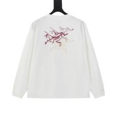 ARC Men Oversized White Long Sleeve T Shirt