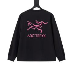 ARC Men Oversized Black Long Sleeve T Shirt