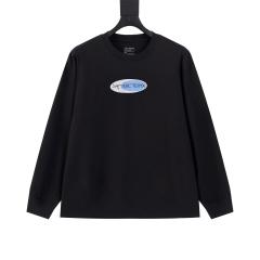 ARC Men Oversized Black Long Sleeve T Shirt