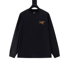 ARC Men Oversized Black Long Sleeve T Shirt