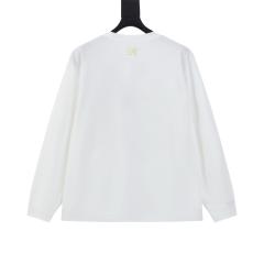 ARC Men Oversized White Long Sleeve T Shirt