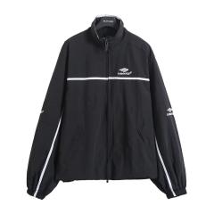 BLCG Striped Logo Windbreaker Jacket