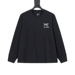 ARC Men Oversized Black Long Sleeve T Shirt