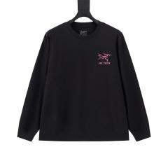 ARC Men Oversized Black Long Sleeve T Shirt