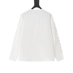ARC Men Oversized White Long Sleeve T Shirt