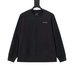 ARC Men Oversized Black Long Sleeve T Shirt